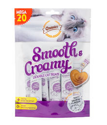 Gnawlers Smooth & Creamy Lickable Cat Treats 20pcsx15g (Salmon)