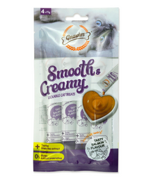 Gnawlers Smooth & Creamy Lickable Cat Treats (4pcsx15g)