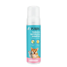 Purry Tearless Waterless Shampoo for Puppies And Kitten Baby Powder Scent - 200 ML