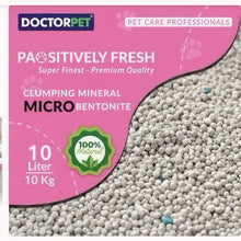 Doctor Pet Super Clumping Micro Bentonite Baby Powder Cat Litter