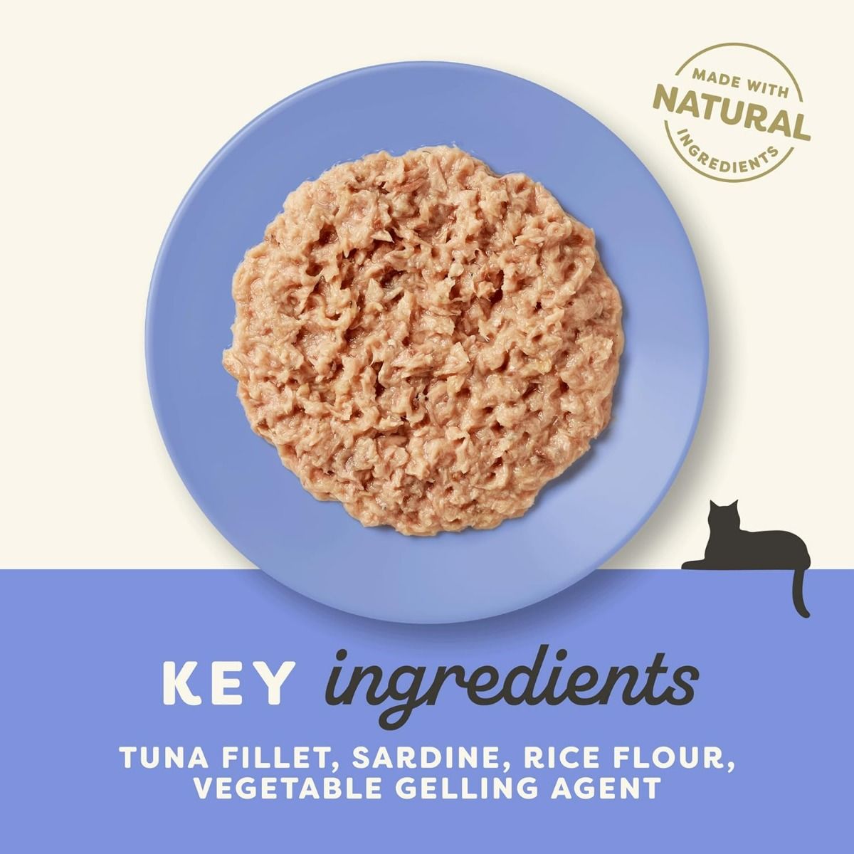 Applaws Tuna Fillet with Sardine Senior Wet Cat Food 70g Tin