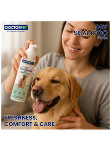 Doctor Pet Dry Shampoo Foam Fluffy Touch 200ml