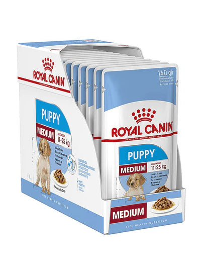 Royal Canin Medium Puppy In Gravy Wet Food