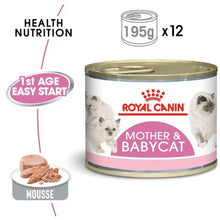Royal Canin Mother & Babycat Mousse - Young & Adult Wet Cat Food