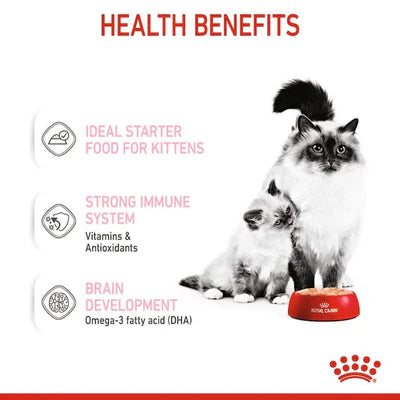 Royal Canin Mother & Babycat Mousse - Young & Adult Wet Cat Food