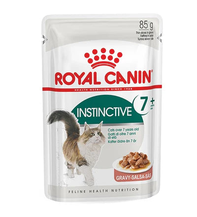 Royal Canin Instinctive 7+ In Gravy Adult Wet Cat Food 85G
