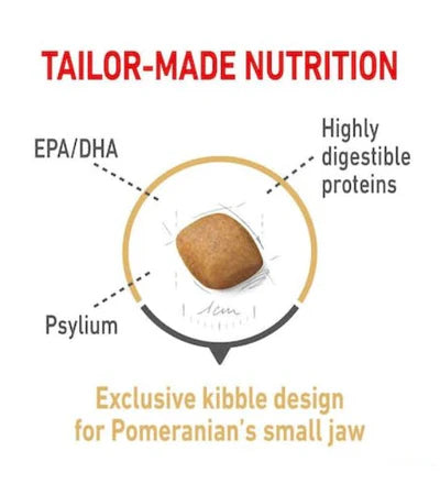 Royal Canin Pomeranian Adult Dry Dog Food 1.5KG