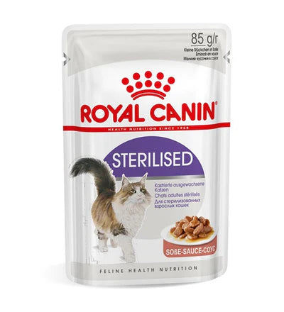 Royal Canin Sterilised Chunks In Gravy Adult Wet Cat Food 85G