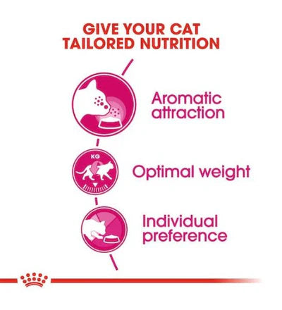 Royal Canin Feline Health Nutrition Aroma Exigent Dry Cat Food 2KG