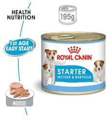 Royal Canin Starter Mousse Puppy & Mother Dog Wet Food 195G