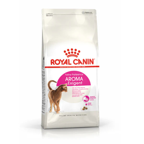 Royal Canin Feline Health Nutrition Aroma Exigent Dry Cat Food 2KG